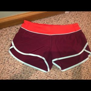Lululemon speed shorts